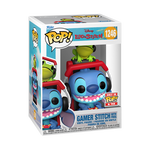 Pop! & Tee Gamer Stitch With Frog, , hi-res view 3