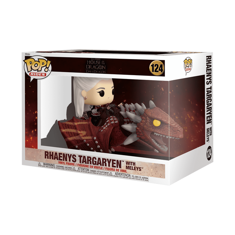 Pop! Rides Deluxe Rhaenys Targaryen with Meleys, , hi-res view 2