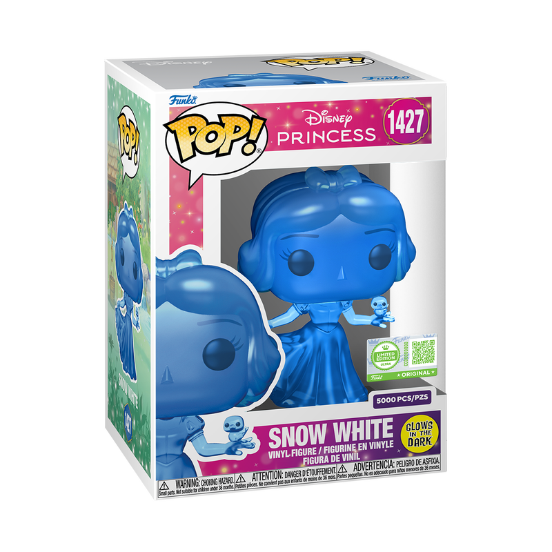 Pop! Snow White (Translucent Blue) (Glow) with Pop! Protector, , hi-res view 3