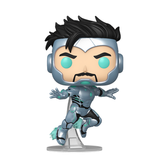 Pop! Superior Iron Man with Pop! Protector , Image 2