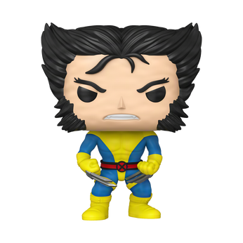 Pop! Wolverine (Classic Unmasked) with Pop! Protector, Image 1