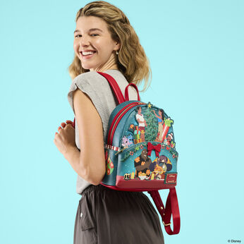 Lilo & Stitch Ohana Holiday Light Up Mini Backpack, , hi-res view 2