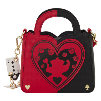 Alice in Wonderland Exclusive Queen of Hearts Crossbody Bag, , hi-res view 1