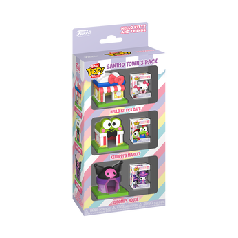 Bitty Pop! Towns Sanrio Town 3-Pack, , hi-res view 1