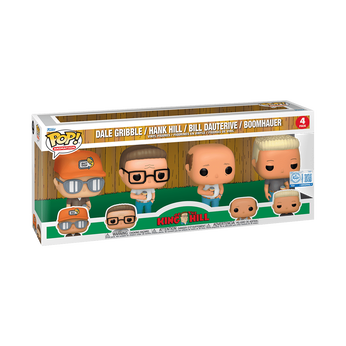 Pop! King of the Hill 4-Pack, Image 2