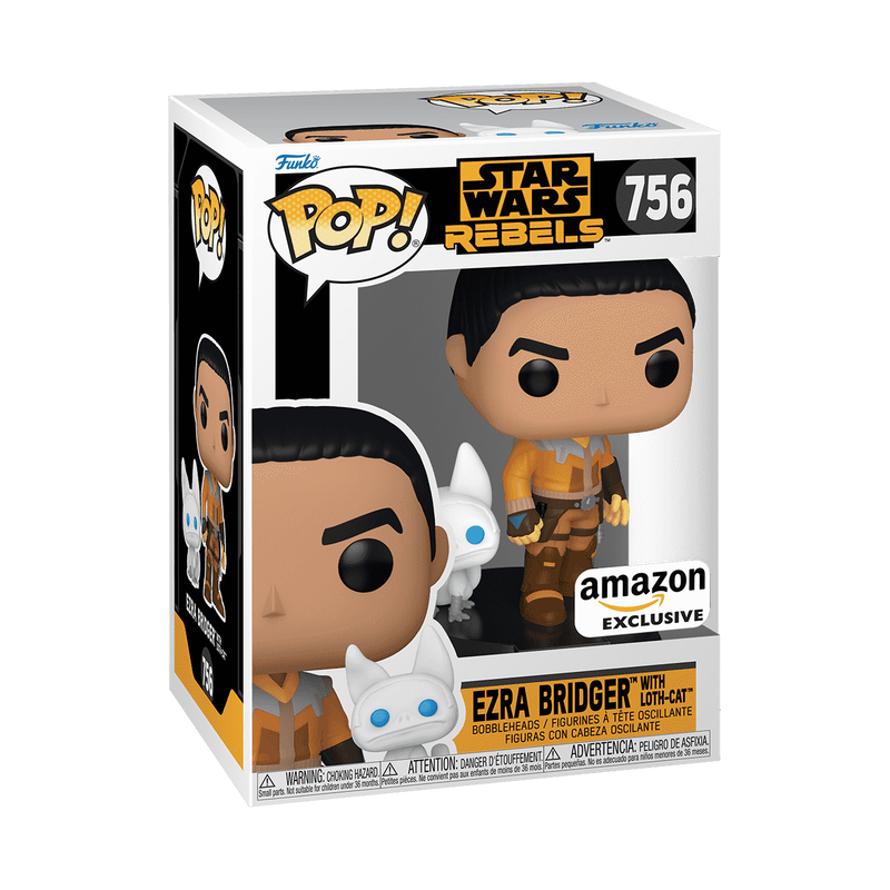Pop! & Buddy Ezra Bridger with Loth-Cat, , hi-res view 2