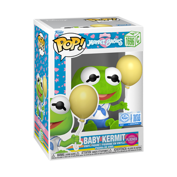 Pop! Baby Kermit (Flocked), Image 2
