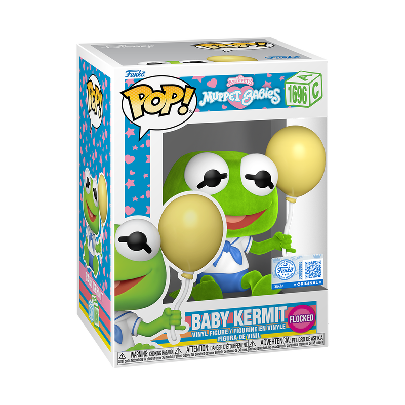 Pop! Baby Kermit (Flocked), , hi-res view 2