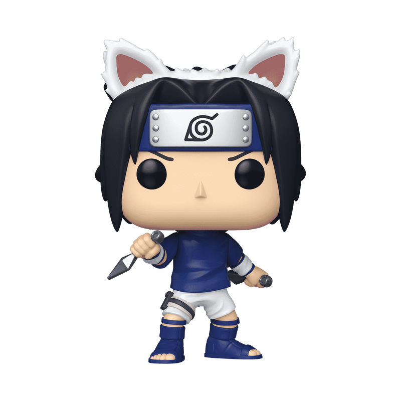 Pop! Sasuke Uchiha (Sasuke's Paw Encyclopedia) with Pop! Protector, , hi-res view 1