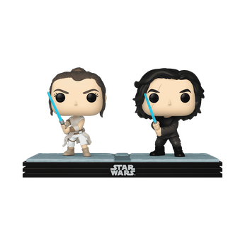 Pop! Moment Rey & Kylo Ren (Glow), Image 1
