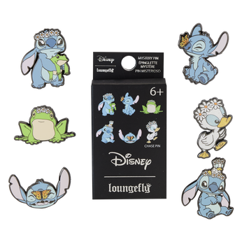 Stitch Springtime Daisy Mystery Box Pin, , hi-res view 1