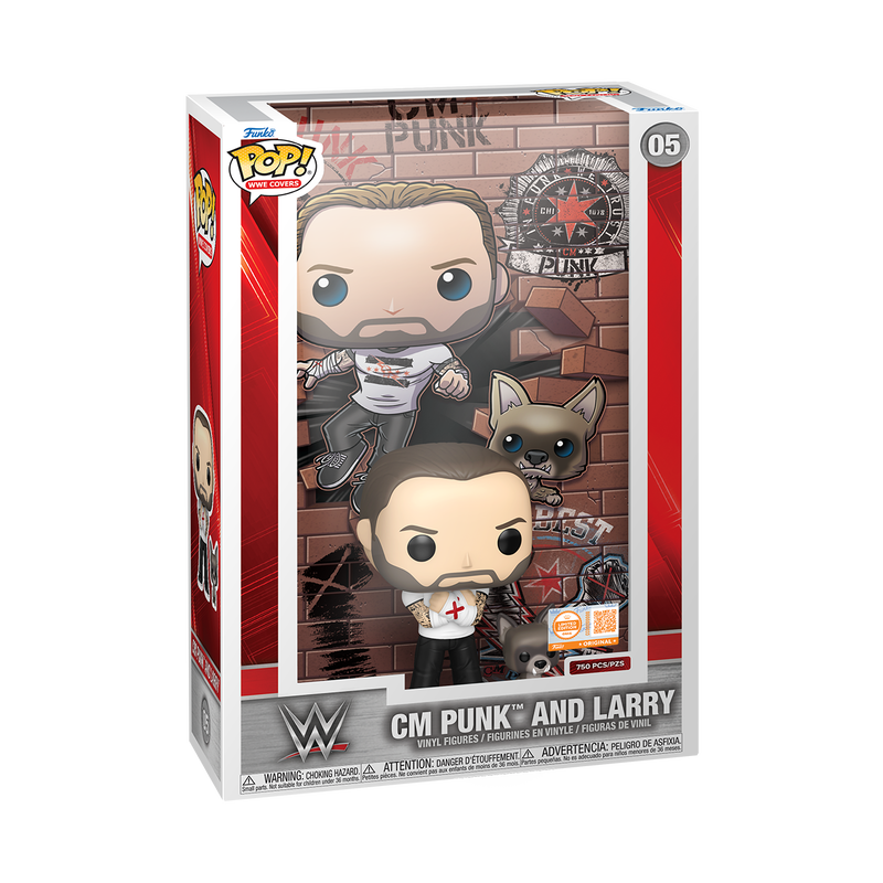 Pop! WWE Covers CM Punk and Larry, , hi-res view 2