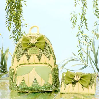 The Princess and the Frog Exclusive Tiana Sequin Series Cosplay Mini Backpack, , hi-res view 2