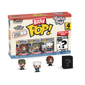Bitty Pop! Retro Toys G.I. Joe 4-Pack Series 3, , hi-res view 1