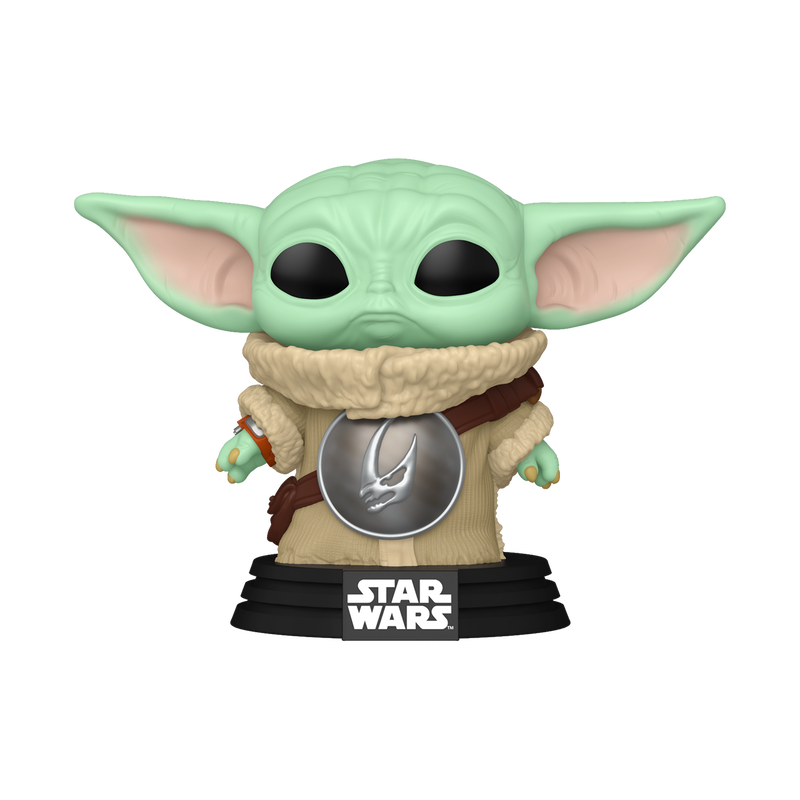 Pop! Grogu with Mudhorn Chest Armor, , hi-res view 1
