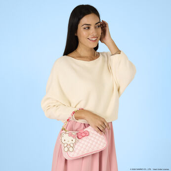 Sanrio Hello Kitty Holiday Quilted Crossbody Bag, , hi-res view 2