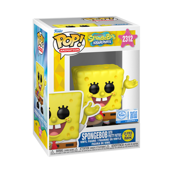 Pop! SpongeBob with Pretty Patties (Glow), Image 2