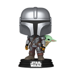 Pop! The Mandalorian with Grogu (On Back)