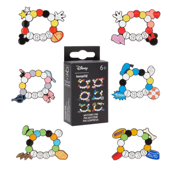 Disney Mickey Mouse And Friends Friendship Bracelet Mystery Box Pin, , hi-res view 1