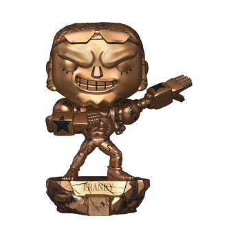 Pop! Plus Franky Statue (Bronze) with Pop! Protector, Image 1