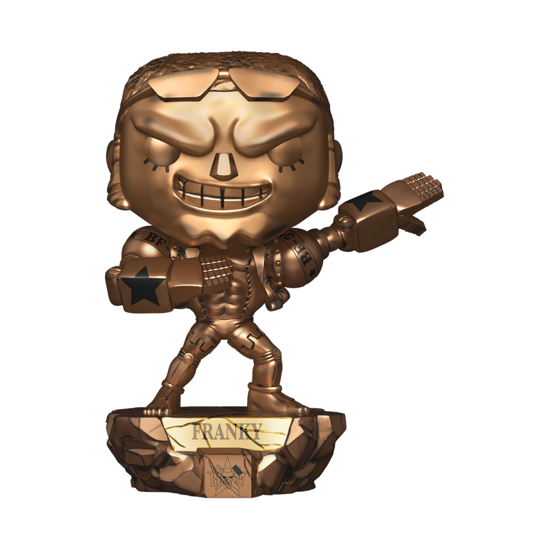 Pop! Plus Franky Statue (Bronze) with Pop! Protector, , hi-res view 1