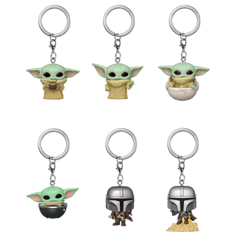 Mystery Pop! Keychain The Mandalorian, , hi-res view 2