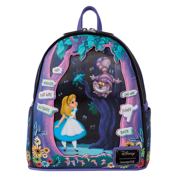 Alice in Wonderland Tulgey Wood Lenticular Mini Backpack, , hi-res view 1
