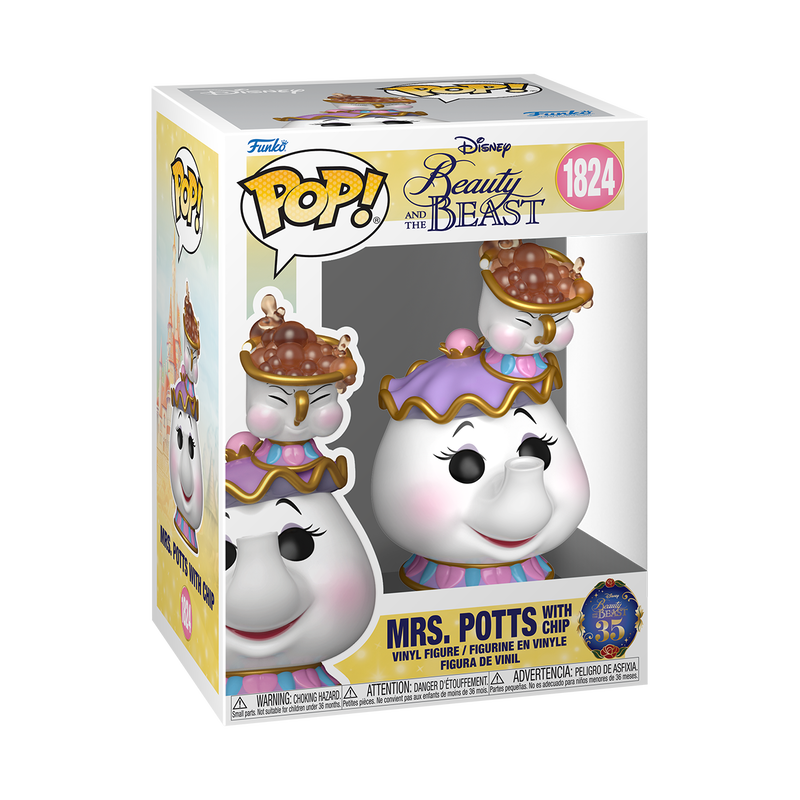 Pop! Mrs. Potts with Chip, , hi-res view 2