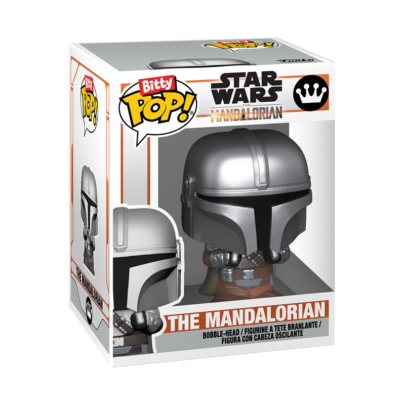 Bitty Pop! Rides The Mandalorian in N1 Starfighter (with Grogu), , hi-res view 3