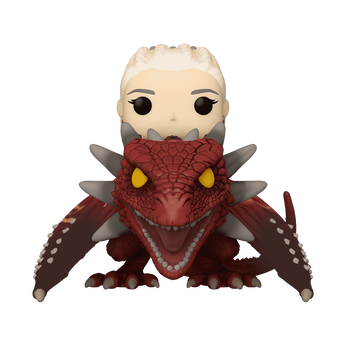 Pop! Rides Deluxe Rhaenys Targaryen with Meleys, Image 1