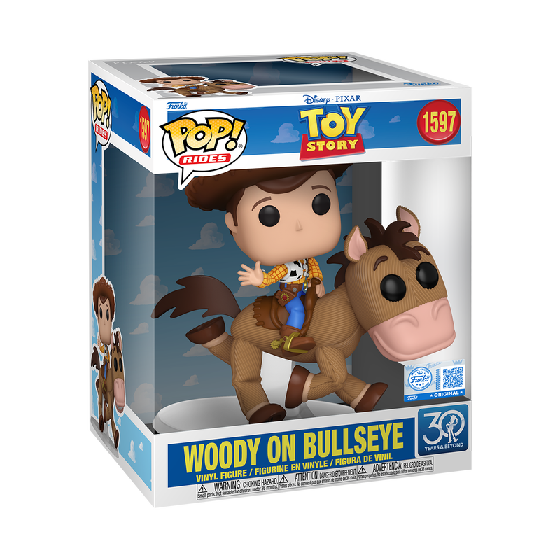 Pop! Rides Deluxe Woody on Bullseye (30th Anniversary), , hi-res view 3