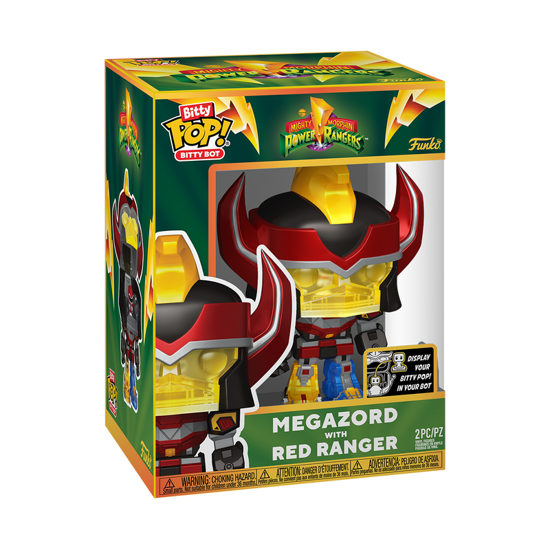 Bitty Pop! Bitty Bot Megazord with Red Ranger, , hi-res view 3