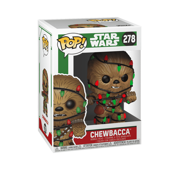 Pop! Chewbacca with Christmas Lights, Image 2