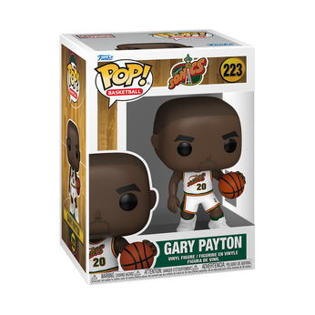 Pop! Gary Payton (White Home Uniform), Image 2