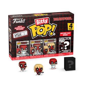 Bitty Pop! Deadpool 4-Pack Series 4, Image 1