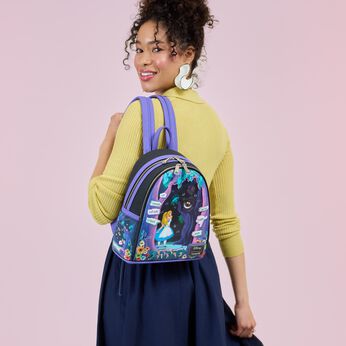 Alice in Wonderland Tulgey Wood Lenticular Mini Backpack LFlifestyle1 view 2