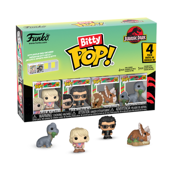 Bitty Pop! Jurassic Park 4-Pack Series 1, , hi-res view 1