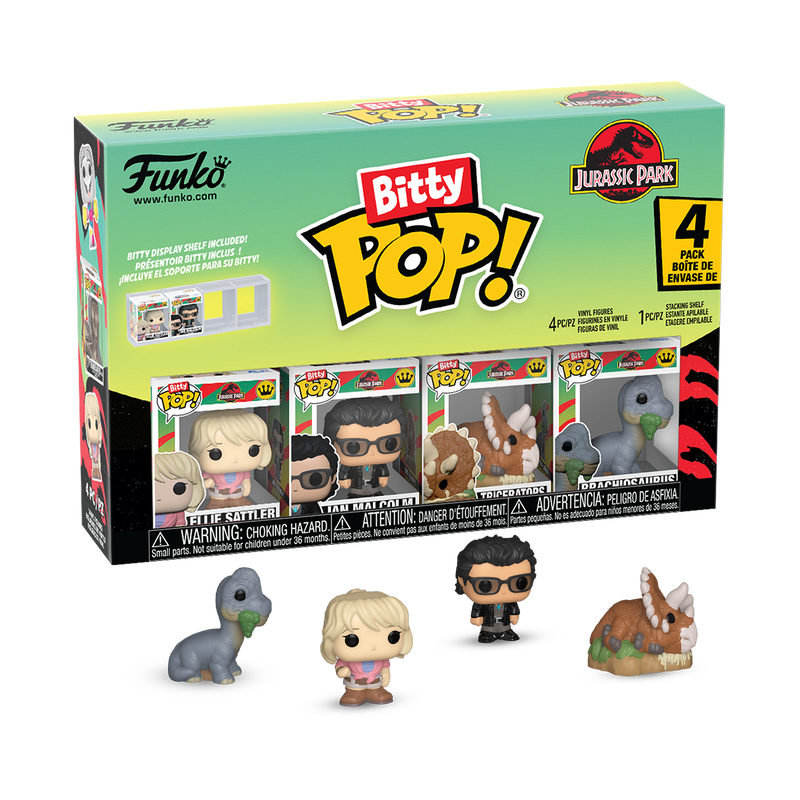 Bitty Pop! Jurassic Park 4-Pack Series 1, , hi-res view 1