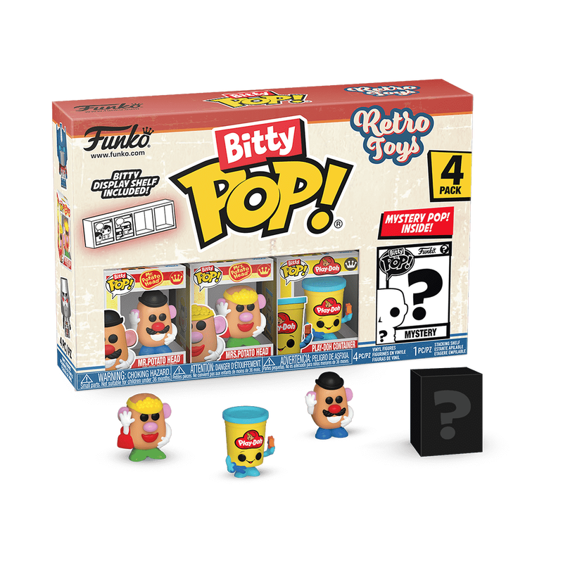 Bitty Pop! Retro Toys Hasbro 4-Pack Series 1, , hi-res view 1