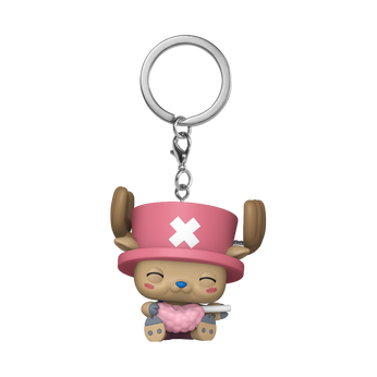 Pop! Keychain Tony Tony Chopper with Cotton Candy, Image 1