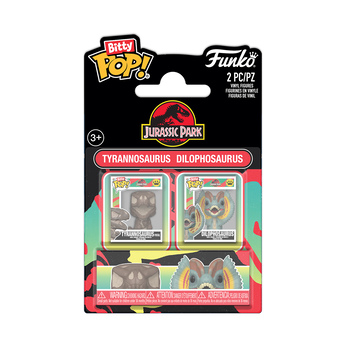 Bitty Pop! Tyrannosaurus Fossil & Dilophosaurus 2-Pack, , hi-res view 1