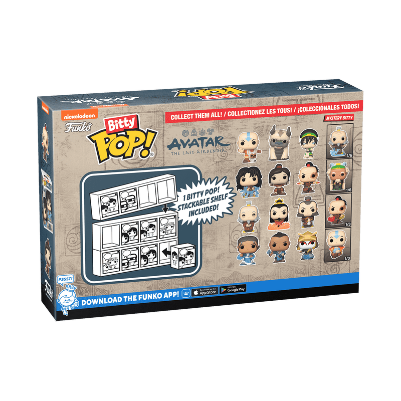 Bitty Pop! Avatar The Last Airbender 4-Pack Series 4, , hi-res view 3
