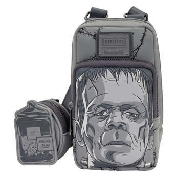 Universal Monsters Frankenstein Crossbody Bag with Coin Bag, , hi-res view 1
