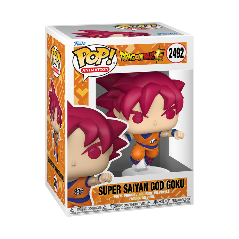 Pop! Super Saiyan God Goku (Punching), , hi-res view 2