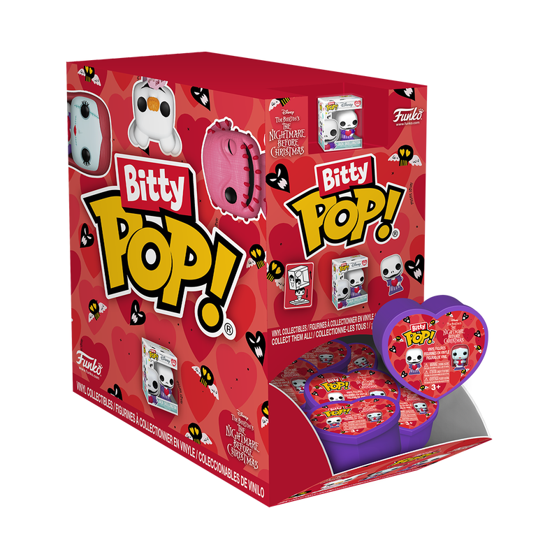 Mystery Bitty Pop! The Nightmare Before Christmas (Valentine’s Day), , hi-res view 1