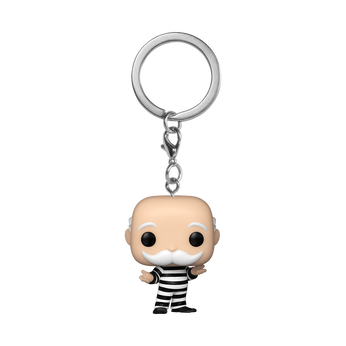 Pop! Keychain Mr. Monopoly In Jail, Image 1
