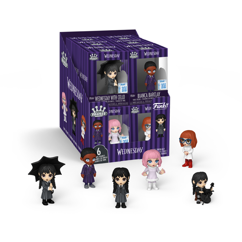 Wednesday Mini Vinyl Figures, , hi-res view 1