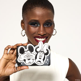 Mickey & Minnie Mouse Ghost Zip Around Card Holder, , hi-res view 2