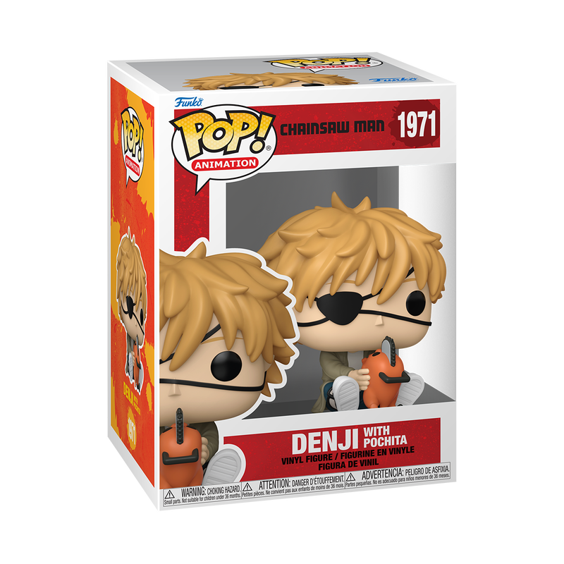 Pop! Denji with Pochita, , hi-res view 2