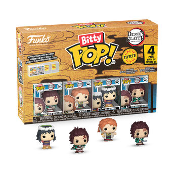 Bitty Pop! Demon Slayer 4-Pack Series 4, Image 1